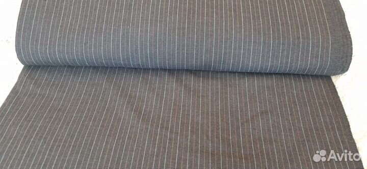 Ткань, шерсть с добавкой, костюмная