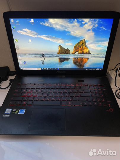 Игровой ноутбук asus ROG GL552VW-CN874T
