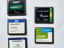 Промышленные карты памяти 16MB - 2GB CF