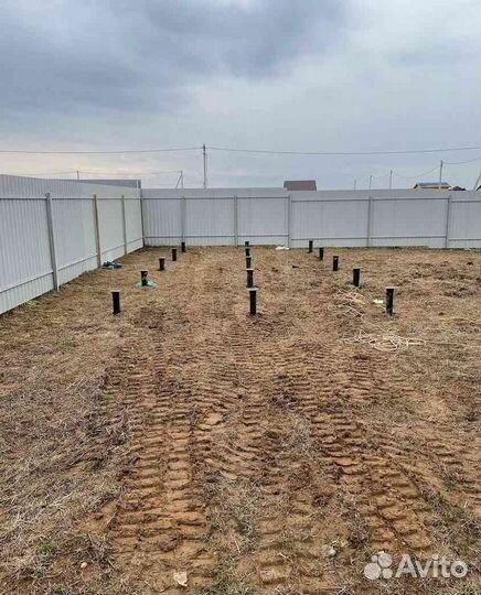 Винтовые сваи Монтаж винтовых свай