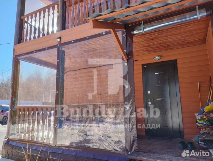 Мягкие окна на беседку