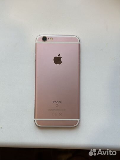 iPhone 6s розовый