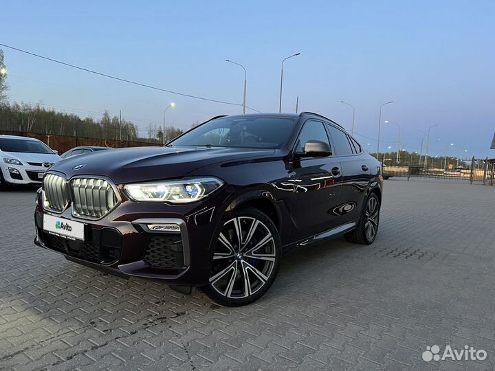 BMW X6 4.4 AT, 2020, 52 000 км
