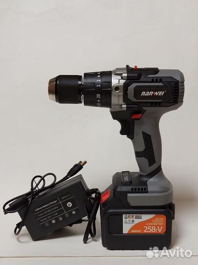 Рыбацкий шуруповерт Nanwei 1*6A/h,оригинал