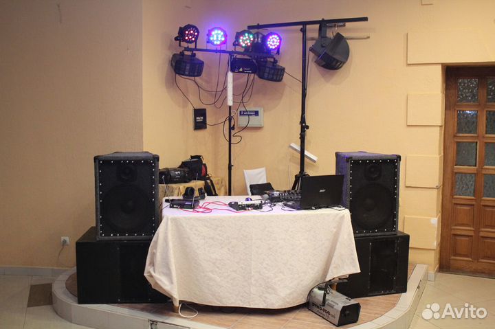 Диджей на корпоратив, новый год. Свет, звук