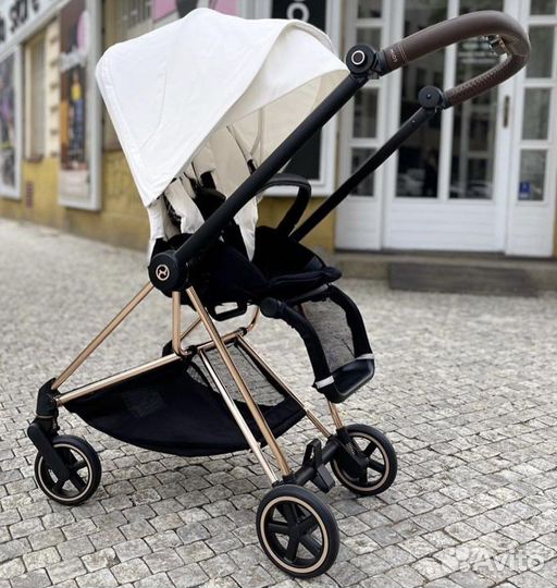 Коляска cybex mios off white 2024