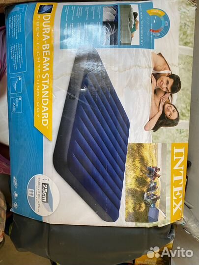 Надувной матрас intex