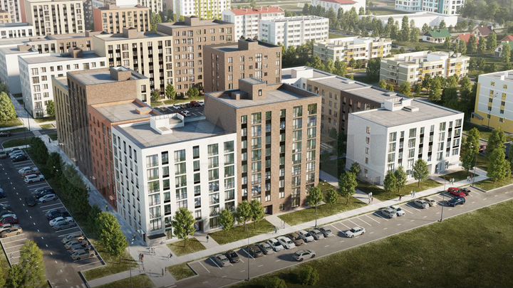 1-к. квартира, 35 м², 1/5 эт.