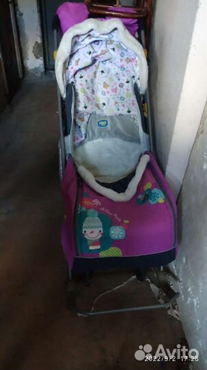 Санки коляска