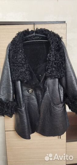 Дубленка натуральная женская 50 размер
