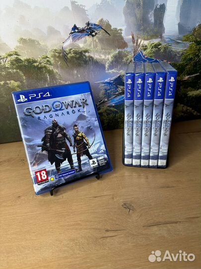 Диск для Ps4/Ps5 God Of War Ragnarok новый