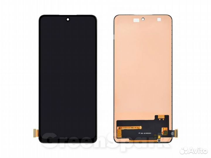 Дисплей для Xiaomi Redmi Note 10 Pro +тач черный
