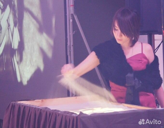 Песочное шоу в Москве и мо