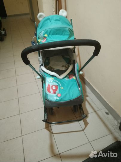 Санки коляска ника