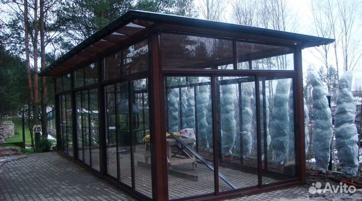 Остекление холодное для террас, веранд, беседок