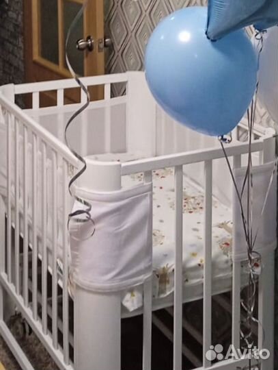 Безопасные бортики в детскую кроватку