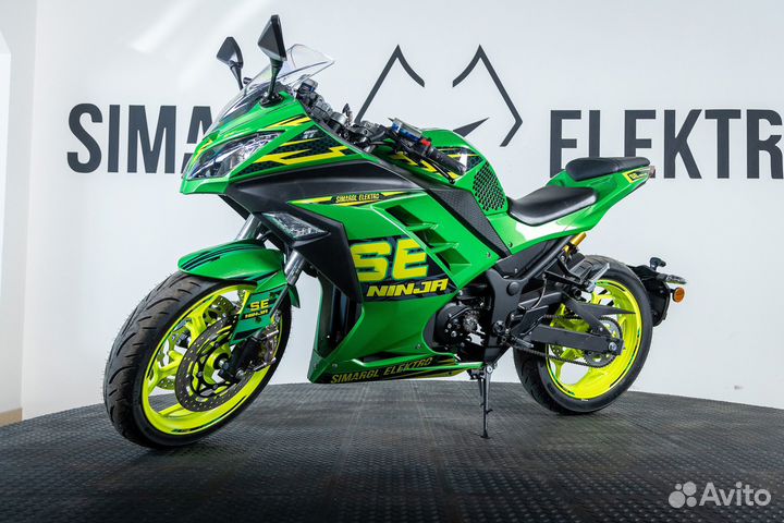 Электромотоцикл SE-Ninja (72v 80ah)