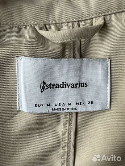 Плащ тренч Stradivarius