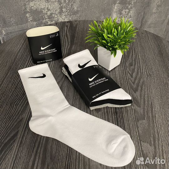 Носки Nike 3 пары(3 цвета)