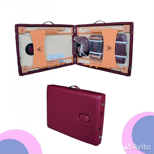 Массажный стол DFC nirvana Relax Сливовый