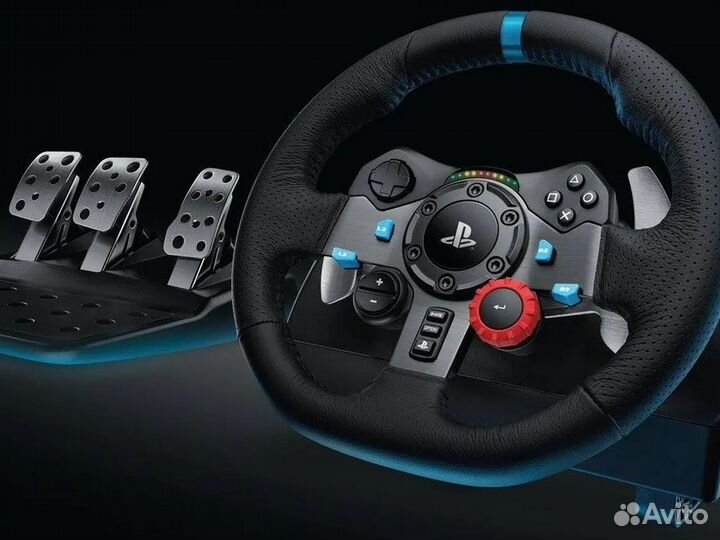 Аренда игрового руля Logitech G29, кокпит Playseat