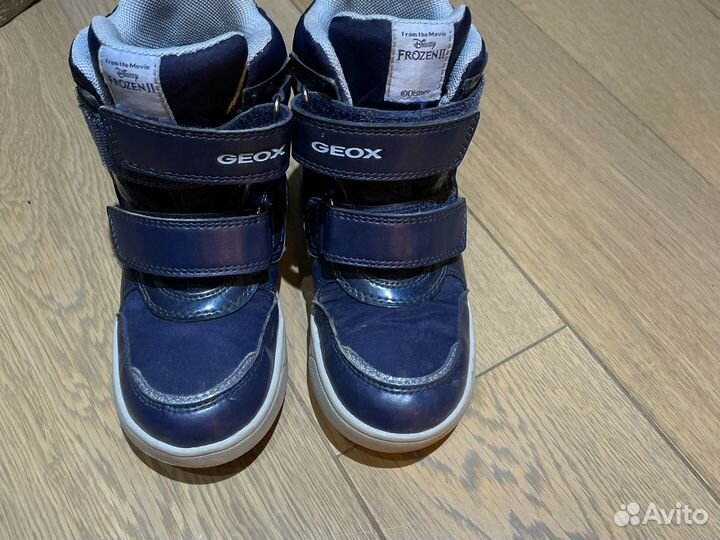 Зимние ботинки для девочки Geox frozen