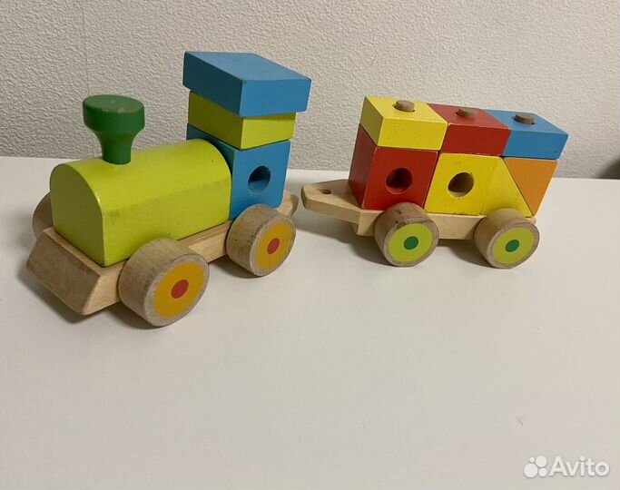 Развивающие деревянные игрушки