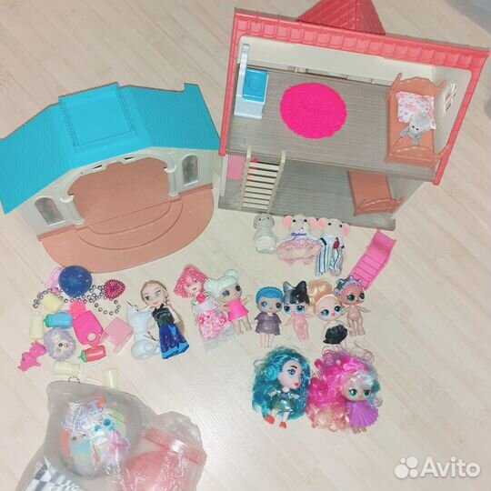 Sylvanian Families Дом Марии, автобус, куклы Лол