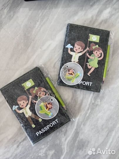 Обложка для паспорта детская