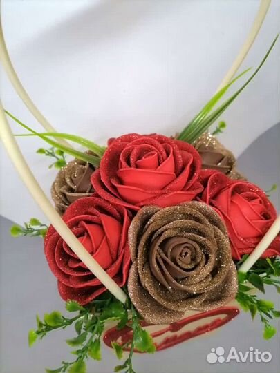 Букет из фоамирана