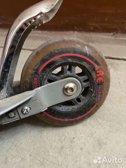 Самокат детский двухколесный складной б/у