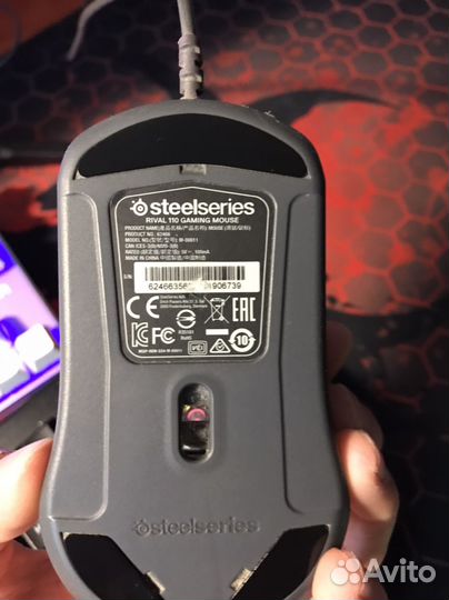 Игровая мышь steelseries rival 110