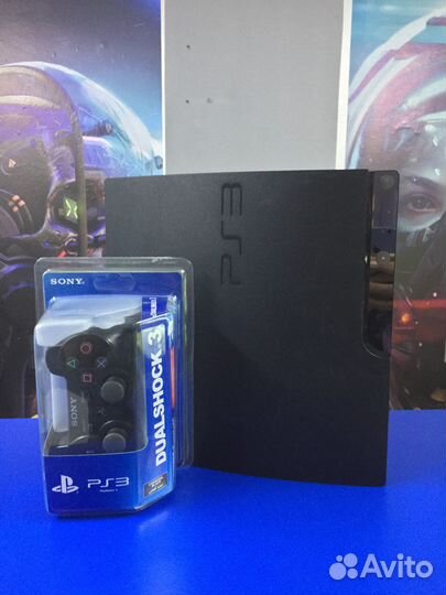 Игровая приставка Sony playstation 3 slim 750 Gb