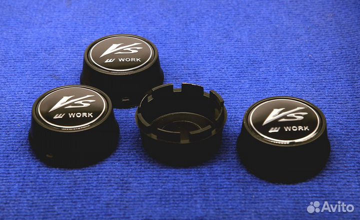 Комплект колпачков литого диска Work VS
