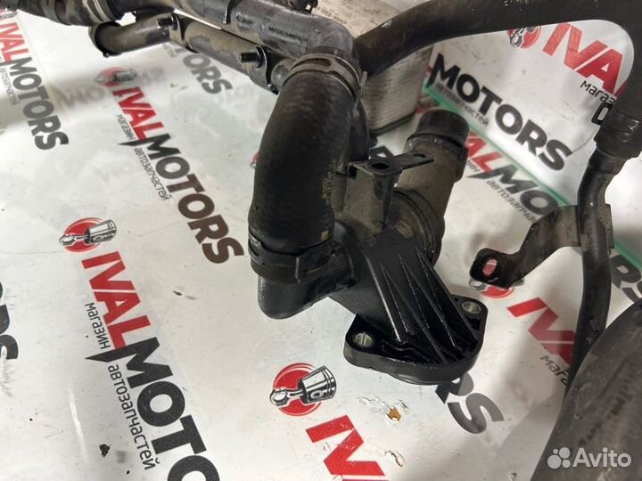 Теплообменник масляного фильтра Audi A4 BWE 2007