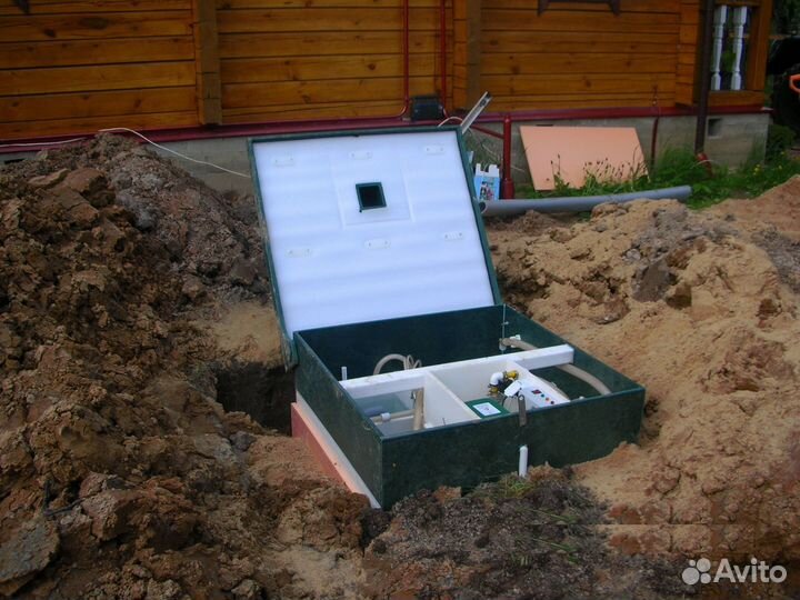 Септик био Евробион 5 с переливом