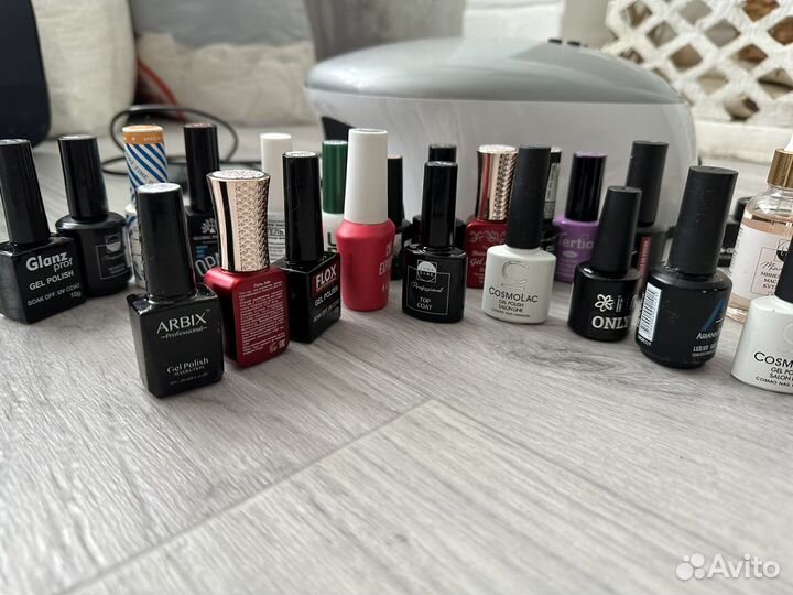 Набор для маникюра и наращивания ногтей