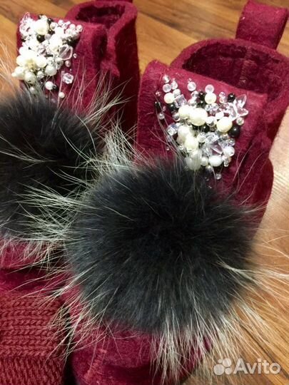 Новый набор валеши 37,шапка,шарф и варежки