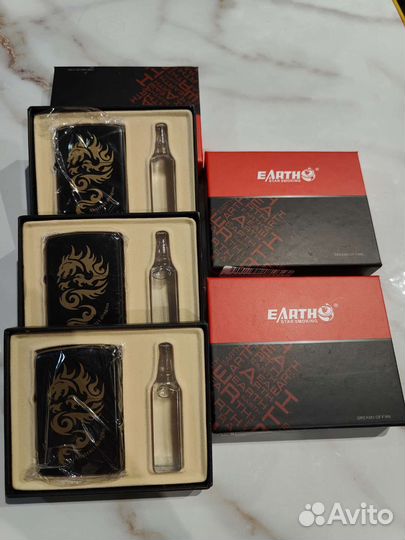 Зажигалка бензиновая подарочная новая