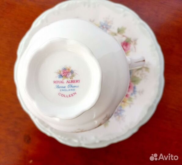 Чайное трио, фарфор Royal Albert
