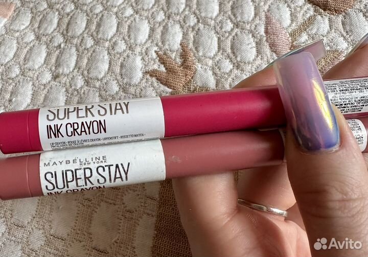 Матовые помады maybelline (новые)