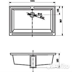 Раковина встраиваемая ssww CL3063