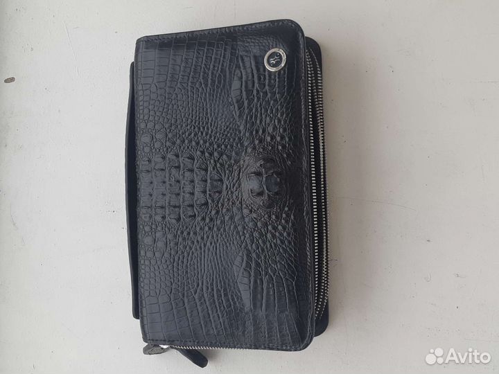 Барсетка мужская натуральная кожа