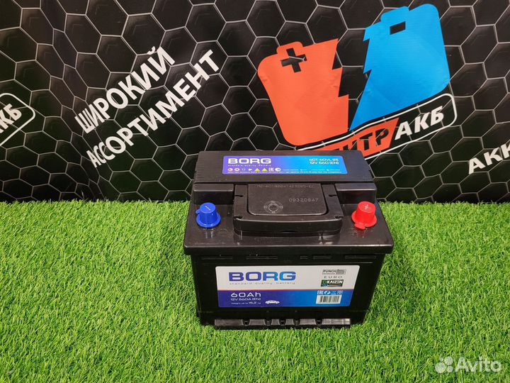 Аккумулятор borg standart 60 Ah о.п