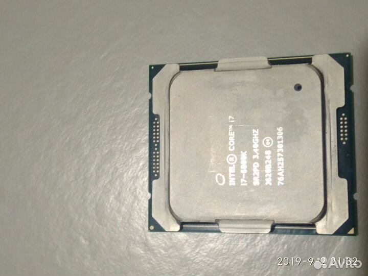 Intel i7 6800k