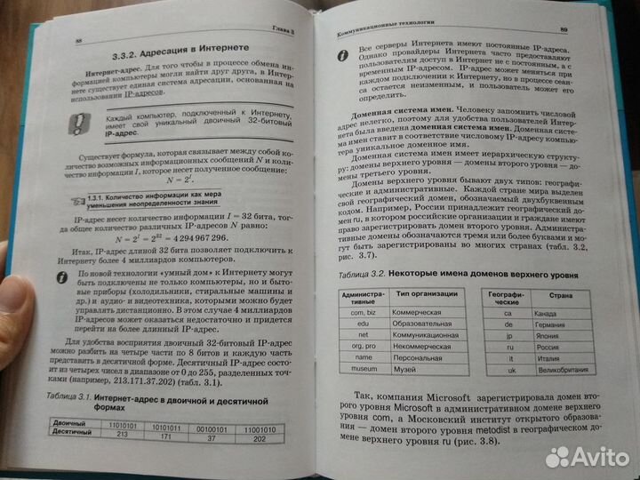 Информатика 8 класс. Угринович