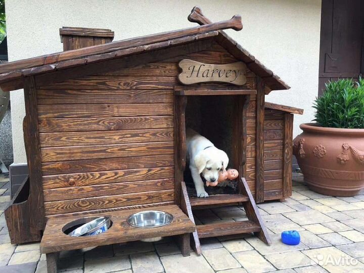 Будка конура дом для собак и кошек собачья будка