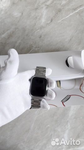 Apple Watch 8/9 + стальной ремешок в подарок
