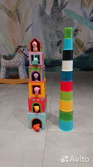 Djeco Topanifarm Топанимо Ферма, ELC Пирамида