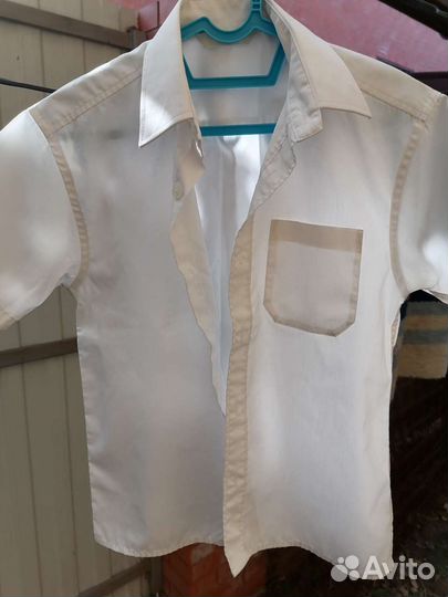 Белые рубашки на первоклассников